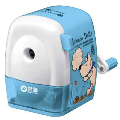 【雄獅】PS302 雙用削鉛筆機(藍)/台