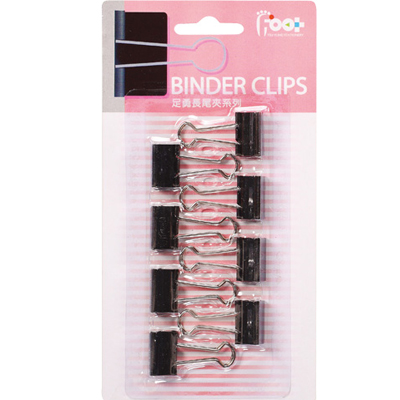 足勇 NO.31015 長尾夾#226(19mm) 8支 / 卡