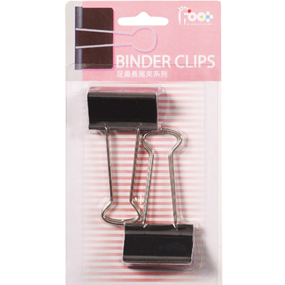 足勇 NO.31012 長尾夾#223(51mm) 2支 / 卡