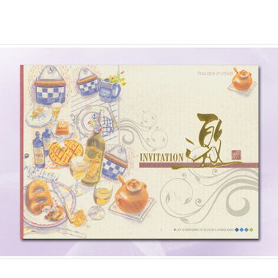 百美 D1803 邀請卡 50張 / 包