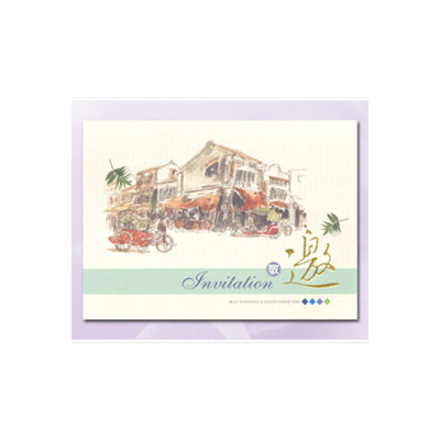 百美 D1804 邀請卡 50張 / 包