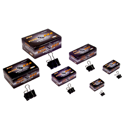 自強 S0224黑色長尾夾(32mm) -12入 / 盒  