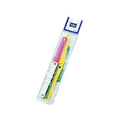 LIFE 徠福 NO.2500 原子夾(5支入塑膠) / 包