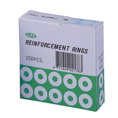 LIFE 徠福 NO.250 補強圈(250入) / 盒