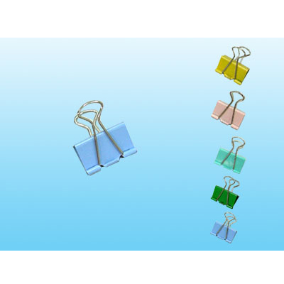 萬事捷 1123-01 41mm高級長尾夾 M223彩-24個 / 桶