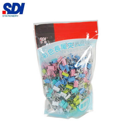 SDI手牌 0247VP 15mm彩色長尾夾-288支入 / 袋