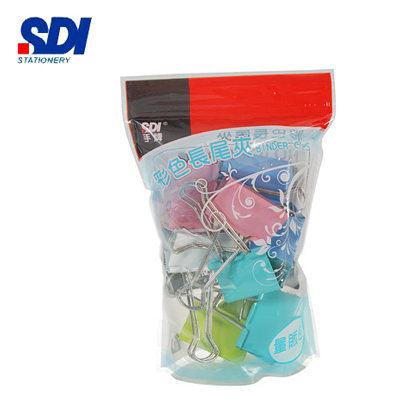 SDI手牌 0242VP 51mm彩色長尾夾- 9支入 / 袋