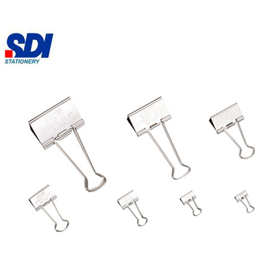 SDI手牌 0236T 19mm 銀色長尾夾- 60支入 / 筒