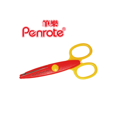 筆樂 KA7457 筆樂不鏽鋼花邊剪刀 /支  