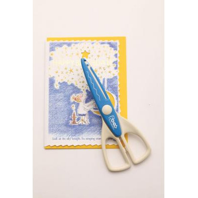 足勇 NO.47002 花邊剪刀(閃電型) 1支 / 卡