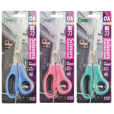 足勇 NO.46005 OA高級事務剪刀 1支 / 卡