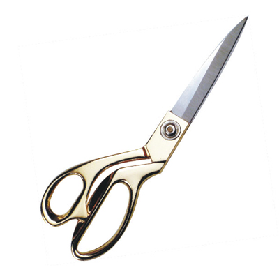 LIFE 徠福 NO.2041 鍍金剪綵剪刀(240mm) / 支