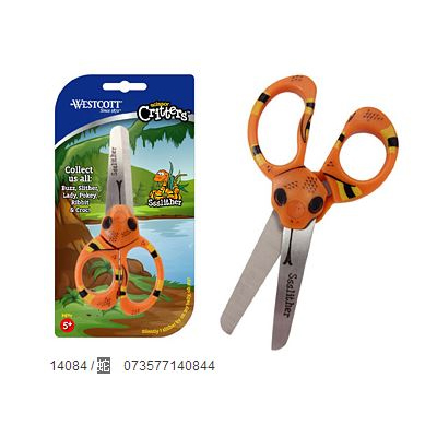 WESTCOTT 威思卡 14084動物造型剪刀(叢林版)5吋 / 支