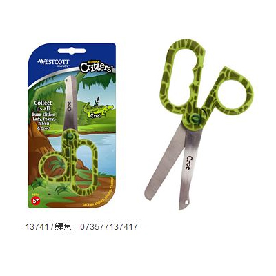 WESTCOTT 威思卡 13741動物造型剪刀(叢林版)5吋 / 支
