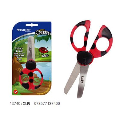 WESTCOTT 威思卡 13740動物造型剪刀(叢林版)5吋 / 支