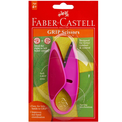 Faber-Castell 輝柏 181502 幼兒創意安全剪刀 (顏色隨機出貨) / 支  