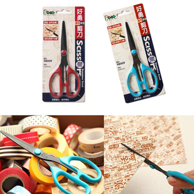  足勇 NO.48009 好勇藥布事務剪刀 1支 / 卡