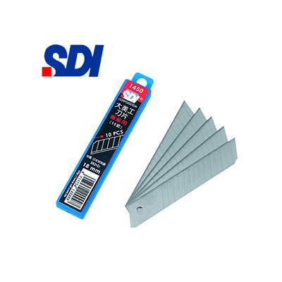 SDI 手牌 1450 日本特殊鋼 SK2 加鉻 大美工刀片 10片/盒  
