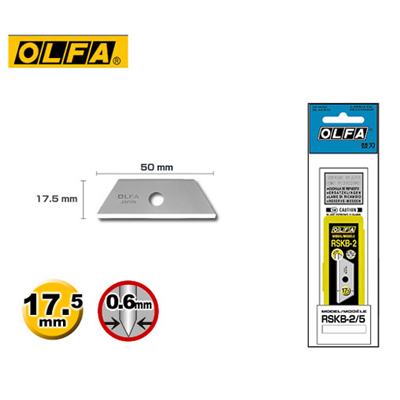 OLFA RSKB-2/5 安全工作刀刀片 (5片入) / 包 