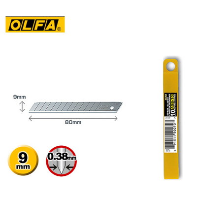 OLFA ASB-10 小型美工刀片(10片裝) / 盒