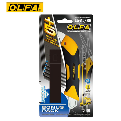 OLFA L5-AL/BB 大型X系列美工刀超值包