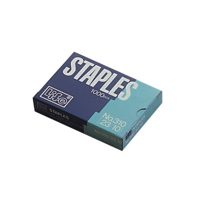 LIFE 徠福 NO.310 訂書針 23/10 (10mm) -1000支入 / 盒  