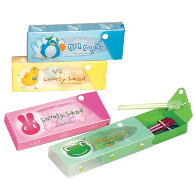 HFPWP 鉛筆盒 可愛動物4個一組 (隨機出色) 台灣製 環保材質 非大陸製 558-TO