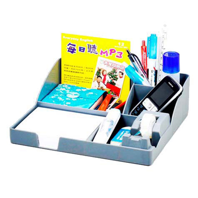 【雙鶖】OT-1029 摩登多功能文具置物盒及筆筒/個 