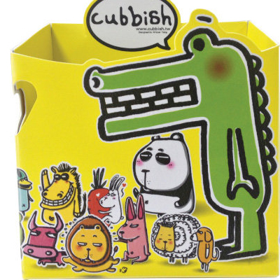 Cubbish 石頭紙造型筆筒/個  