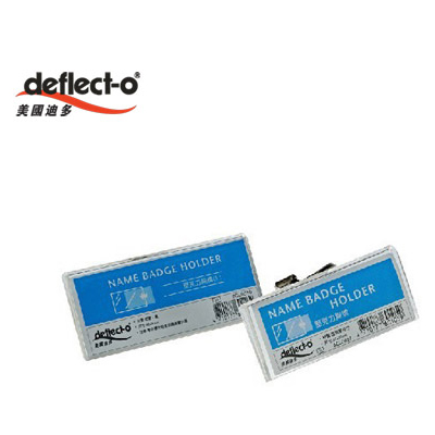 迪多deflect-o 6CL0607 壓克力胸牌(S)-60X25mm / 個 