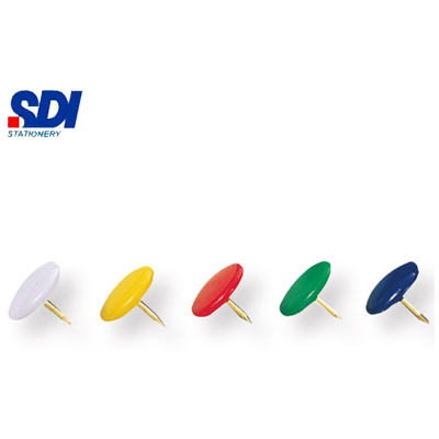 SDI手牌 0311H 彩色圖釘-100粒入 / 盒