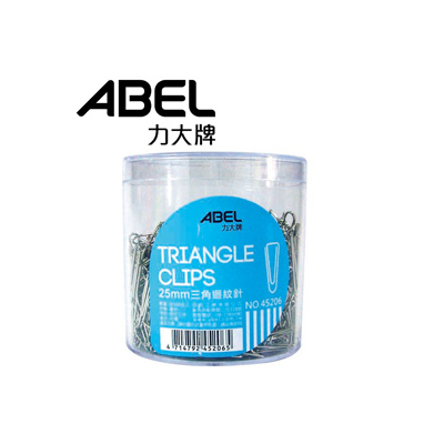 力大 45206 25mm 銀色迴紋針 12筒/盒