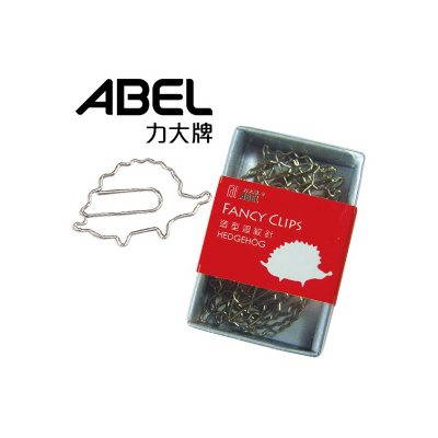 力大 00144 FANCY CLIPS 造型迴紋針-刺蝟 /盒