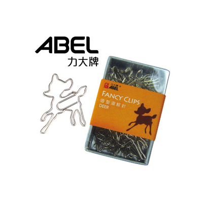 力大 00143 FANCY CLIPS 造型迴紋針-小鹿 /盒
