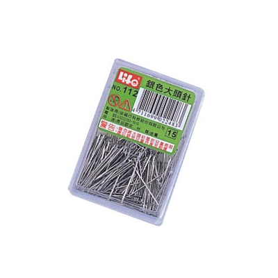 LIFE 徠福 NO.112 大頭針(240支入 / 盒