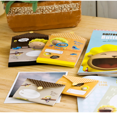 【雄獅】NC-005 奶油獅信封造型便條/本