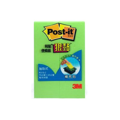  【3M】R31S-2G 狠黏抽取式補充包系列 綠/包  