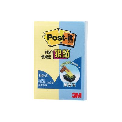 【3M】R31S-2 狠黏抽取式補充包系列 雙色/包 