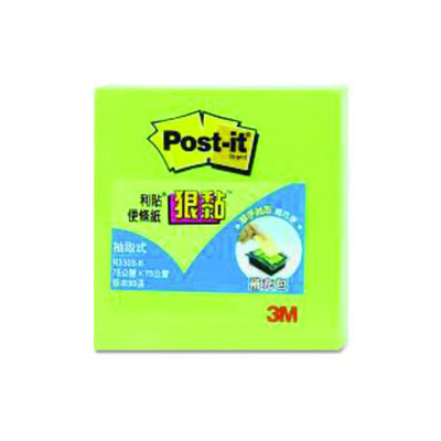 【3M】R330S-6 狠黏抽取式補充包系列 綠/本 