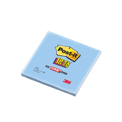【3M】255S-2 利貼 狠黏 迷你便條紙系列 藍 /本