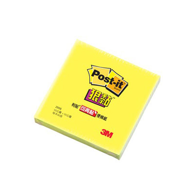 【3M】255S-1 利貼 狠黏 迷你便條紙系列 黃 /本