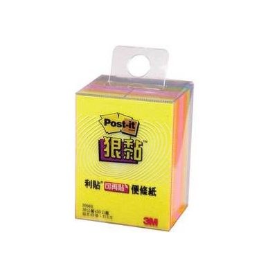 【3M】2056S 利貼 狠黏 小尺寸標籤紙系列 5本/盒  