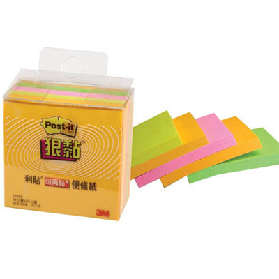  【3M】2055S 利貼 狠黏 小尺寸標籤紙系列 5本/盒