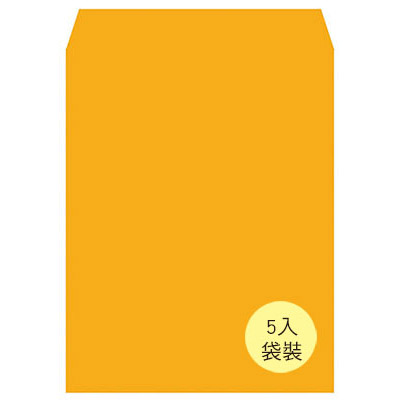 博崴 N1205P 大5K金黃公文封－袋裝 -20束入 / 包