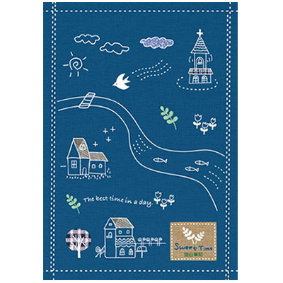 博崴 AF1612 25K加厚空白筆記-教堂 -5本入 / 包  