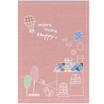 博崴 AF1611 25K加厚空白筆記-熱氣球 -5本入 / 包  