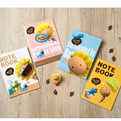 【雄獅】NB-253 奶油獅25K繽紛筆記本/本  