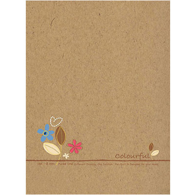 博崴 AO1006 16K平裝筆記-花 -10本入 / 包