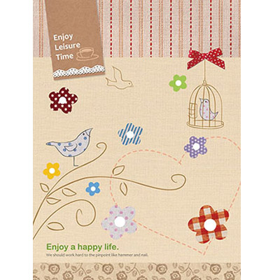 博崴 AF1062 16K平裝筆記(小鳥) -10本入 / 包 