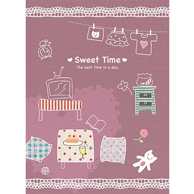 博崴 AF1047 16K平裝筆記(粉紅) -10本入 / 包